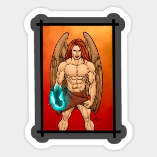 Combat Angel Sticker